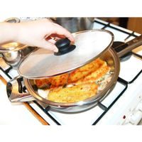 PROTECTIVE PAN LID WITH MESH SCREEN - 29 CM