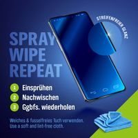 CLEANING SOLUTION FOR SCREENS AND DISPLAYS - 250 ML