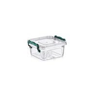 PLASTIC FOOD STORAGE BOX WITH CAP - 350 ML