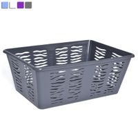 PLASTIC BASKET ZEBRA 36,4X25,X14,5 CM