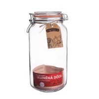 DÓZA SKLO PATENT BELA 2 L