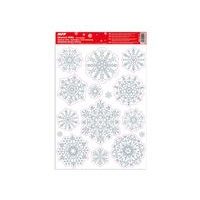 CHRISTMAS WINDOW FILM GLITTER VA011 20X30CM