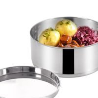 JÍDLONOSIČ NEREZOVÝ 3X1,3 L S VÍKOM