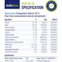 HYPOALLERGENIC GLYCERINE SOAP WITH SHEA BUTTER WITHOUT SULPHATES - 1 KG