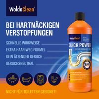 QUICK POWER - NAGY TELJESÍTMÉNYŰ NÉMET OLDÓSZER ÉS HULLADÉKTISZTÍTÓ - 1000 ML