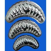 SMALL NUT-SHAPED REVERSIBLE COOKIE MOLDS - 20 PCS