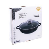 KASTRÓL GRANDE Ø 24 CM + SKLENENÁ POKRIEVKA