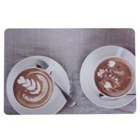 PLASTIC PLACEMAT COFFEE 43,5X28,5CM