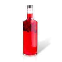 SPIRIT GLASS BOTTLE WITH LID 0.5 L