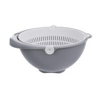 ROTATING PLASTIC STRAINER/BOWL, DIAMETER 25 CM
