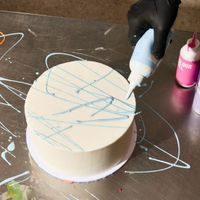 CHOCOLATE DRIP COLOUR MILL 125G - BABY BLUE