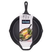 CAST IRON WOK PAN 30 CM