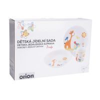 DETSKÁ PORCELÁNOVÁ JEDÁLENSKÁ SADA ŽIRAFA 3 KS