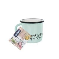 HRNEK SMALT ZELENÝ LOUKA 8 CM