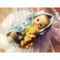 BABY WITH A TEDDY BEAR - BOY II