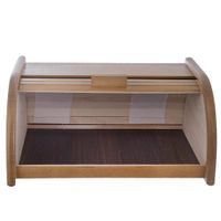 BREADBOX WOOD 38,5X29X18 CM AMALIE LIGHT BROWN