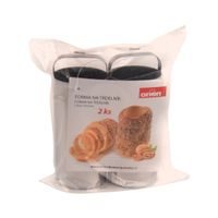 ROZSDAMENTES ACÉL FORMA KÜRTŐSKALÁCSHOZ 2 DB