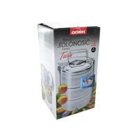 THERMAL FOOD CARRIER STAINLESS STEEL 3 TIERS, 16 CM