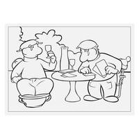 COLORING BOOK A4 PAT AND MAT 5300921