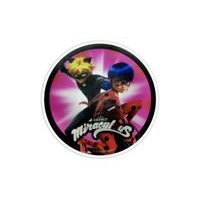 EDIBLE PAPER - MIRACULOUS - MAGIC LADYBUG AND BLACK CAT - 1 PC