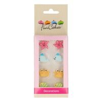 FUNCAKES SUGAR DECORATIONS SEA LIFE SET/8