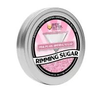RUŽOVÝ CUKOR NA OKRAJE KOKTAILOV - PINK PEARL COCKTAIL RIMMING SUGAR - 113 G