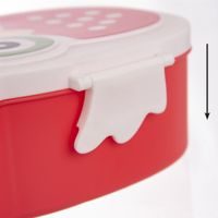 PLASTOVÁ BOX NA SVAČINU SOVA 17X14,5X7 CM