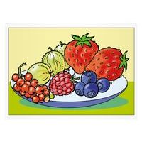 COLORING BOOK FRUITS AND VEGETABLES 5300452