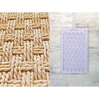 SZILIKON FORMA KOSÁR MINTÁZAT - BASKET WEAVE BY ALICE