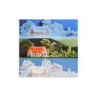 PATCHWORK VYTLAČOVAČ KRAJINKA - HOUSE SIDE DESIGN