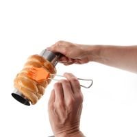 ROZSDAMENTES ACÉL FORMA KÜRTŐSKALÁCSHOZ 2 DB