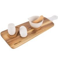ACACIA CUTTING/SERVING BOARD 48.5X18.5 WHITELINE