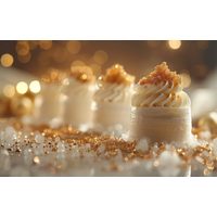 GOLD DECORATIVE SUGAR CRYSTAL - 50 G