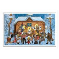 POHLEDNICE VÁNOČNÍ JOSEF LADA 1 KS