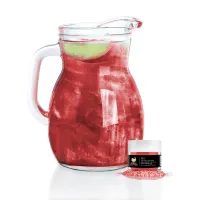EDIBLE BEVERAGE GLITTER - RED - RED BREW GLITTER® - 4 G