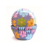 PAPIEROVÉ KOŠÍČKY 50 X 30 MM (60 KS) - KVETINOVÁ LÁSKA