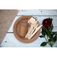 WOODEN FORK 15.5 CM - 20 PCS