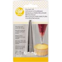 WILTON DECORATING TIP #230 FILLING CARDED
