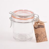BELA GLASS JAR WITH PATENT LID 0.28 L