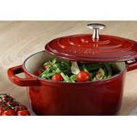 CAST IRON ROASTING DISH WITH LID CALIDO 21 CM