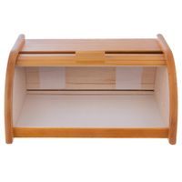 BREADBOX WOOD 38,5X29X18 CM AMALIE YELLOW