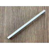 HANDLE RADOS - ALUMINIUM EFFECT STAINLESS STEEL - 22,4 CM PITCH