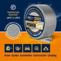 POWER TAPE TEPELNĚ ODOLNÁ LEPÍCÍ PÁSKA 48MM X 50M