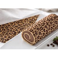 PEČÍCÍ FOLIE S DEKOREM LEOPARD TMAVÁ / RŮŽOVÁ