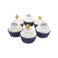 HARRY POTTER JEDLÉ DEKORÁCIE NA CUPCAKES - SADA 6 KS