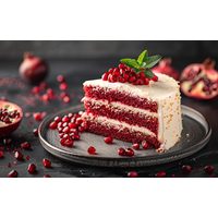 CONCENTRATED FLAVOURING PASTE WITH POMEGRANATE FLAVOUR - 200 G