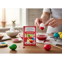 POTRAVINÁŘSKÁ BARVA NA VAJÍČKA ČERVENÁ 5 G