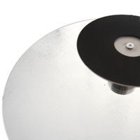 TÁLCA - FORGÓ TORTAÁLLVÁNY - ÜVEGACÉL - ÁTMÉRŐ 30 CM