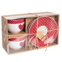 HRNEK PORC.+PODŠÁLEK TEČKA 0,28 L 2 KS