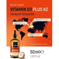 VITAMIN D3+K2 IN COCONUT OIL - 50 ML
